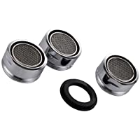 VABNEER 3 piezas Filtro grifo de accesorios de grifo Difusor Filtro grifo de ahorro de agua con junta Para cocina y baño